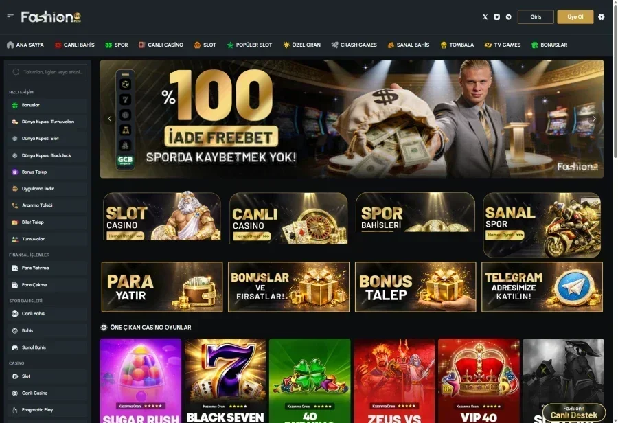 Fashionbet ekran görüntüsü